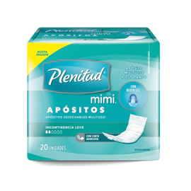 Apósito Para Incontinencia Leve Plenitud X20Un