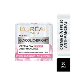 Crema Facial L'Oréal Glycolic Bright Night 50 Ml