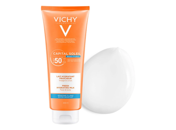 Protector Solar Vichy Idéal Soleil Hidratante FPS 50 300 Ml