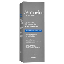 Dermaglós Hombres Crema Gel Hidratante + After Shave 100 Ml