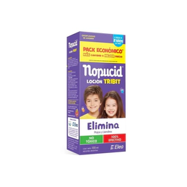 Nopucid Loción Tribit Elimina Piojos Y Liendres X 120 Ml