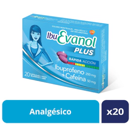 Ibuevanol Plus Rápida Acción 20 Cápsulas Blandas