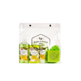 Kit N°20 - Estuche Grande - Jab. Liq, Espuma, B. Lotion, Esponja, J Toc Maracuya
