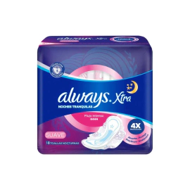 Toallas Femeninas Always Nocturnas Suave 8Un