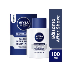 Nivea Men Bálsamo After Shave Hidratante Protect & Care 100 Ml