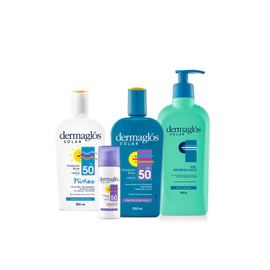 Kit Protector Solar Familiar Dermaglós Fps 50