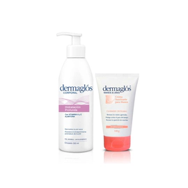 Kit Hidratación Corporal Dermaglós Crema Manos Y Emulsión