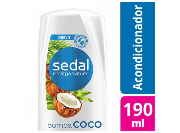 Acondicionador Sedal Bomba Coco x190ml