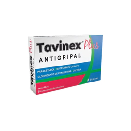 Tavinex Plus Antigripal 8 Comprimidos