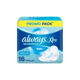 Toallas Femeninas Always Dia Seca Triple Proteccion 16 Un