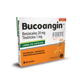 Bucoangin Forte Miel 9 Caramelos