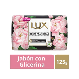 Jabón De Tocador Lux Rosas Francesas X125Gr