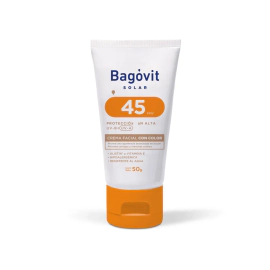 Protector Solar Bagovit Solar Fps 45 Crema Facial X50Gr