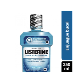 Enjuague Bucal Listerine Anti Sarro Larga Duración X250Ml