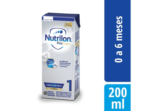 Leche Infantil Nutrilon Profutura 1 de 0 a 6 meses Brick 200 ml
