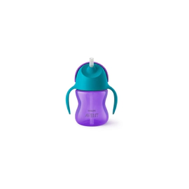 Vaso Con Bombilla Avent Straw Cup X200Ml