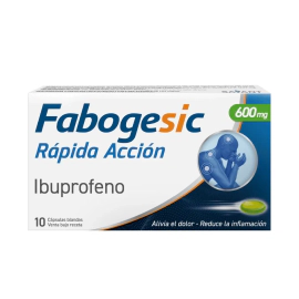 Fabogesic Ibuprofeno 600 10 Capsulas