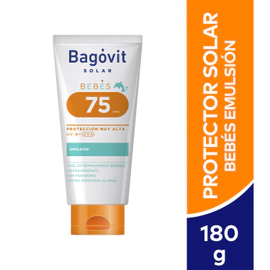 Bagóvit Protector Solar Bebés Fps 75 Emulsión 180 Ml