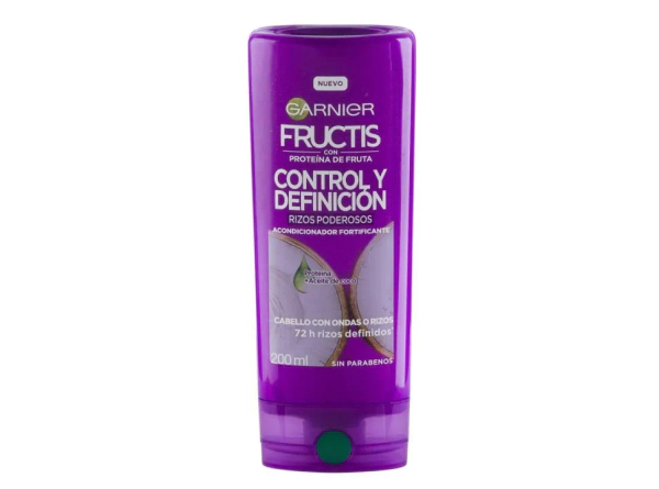 Acondicionador Garnier Fructis Control Y Definición Rizos 200 Ml