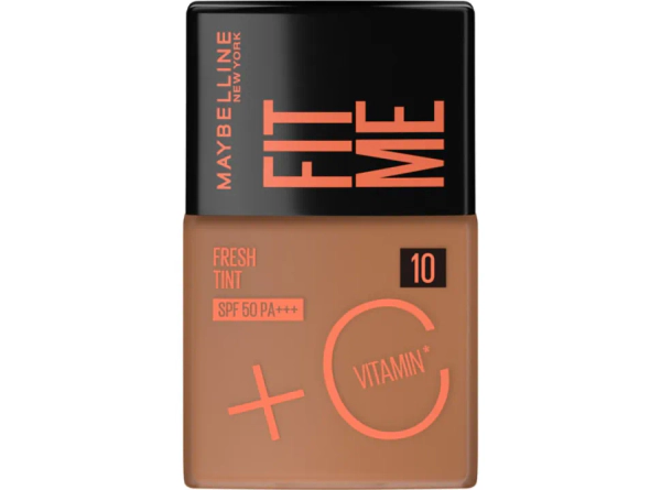 Base Liquida Maybelline Fit Me Fresh FPS50. Tono 10