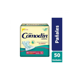 Pañal Clasico Extra Grande 50 Un