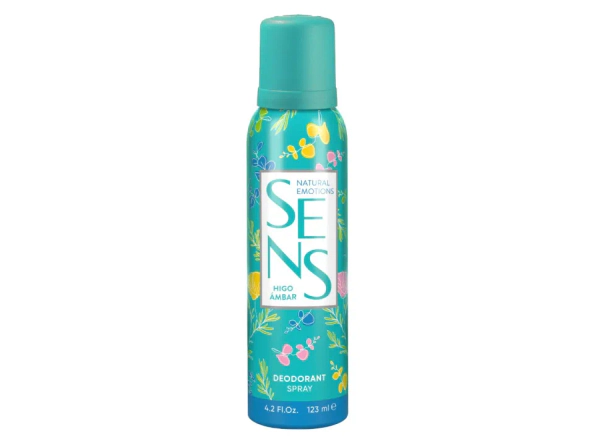 Desodorante En Aerosol Sens Higo Ambar 123 Ml