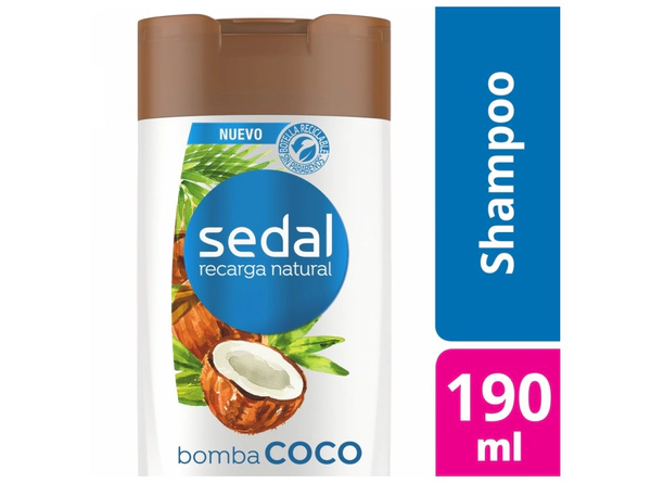 Shampoo Sedal Bomba Coco x 190Ml