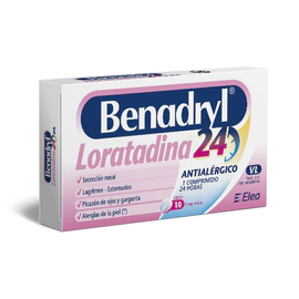Benadryl 24 Horas 10 Comprimidos