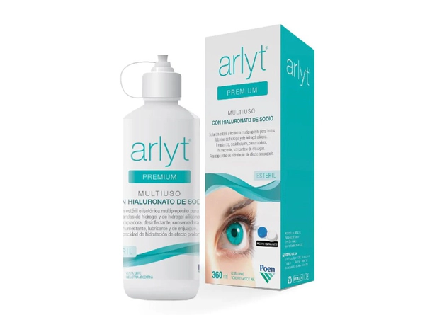 Arlyt Premium Solución Multiuso con Hialuronato x 360 ml