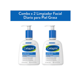 Pack 2 Cetaphil Loción Limpiadora Facial Piel Mixtas
