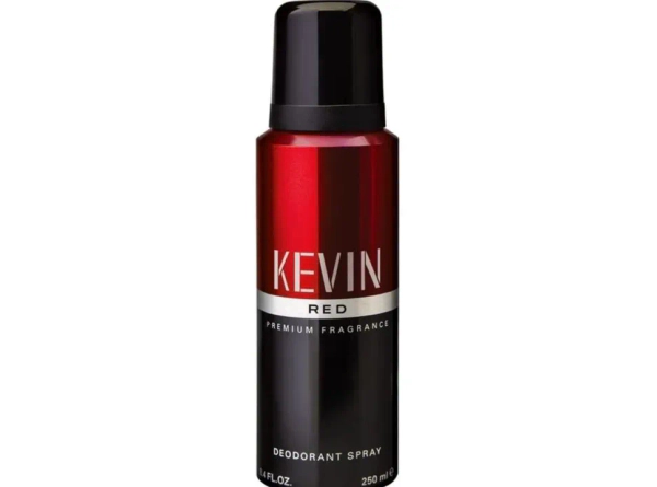 Kevin Red Desodorante En Aerosol 250 Ml