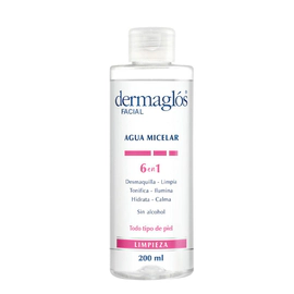 Agua Micelar Dermaglós 6 En 1 200Ml