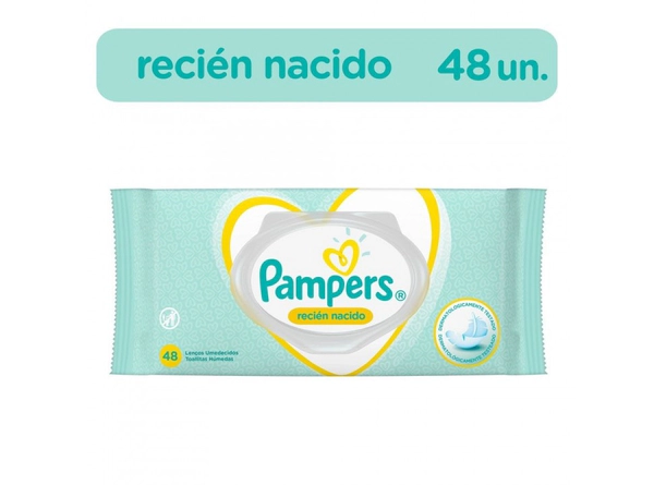 Toallas Humedas Pampers Recien Nacido x48un