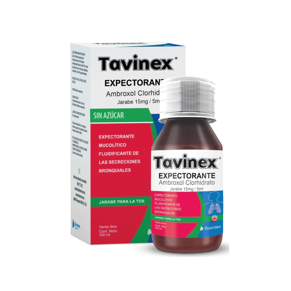 TAVINEX EXPECTORANTE FORTE Jarabe x 120 ml