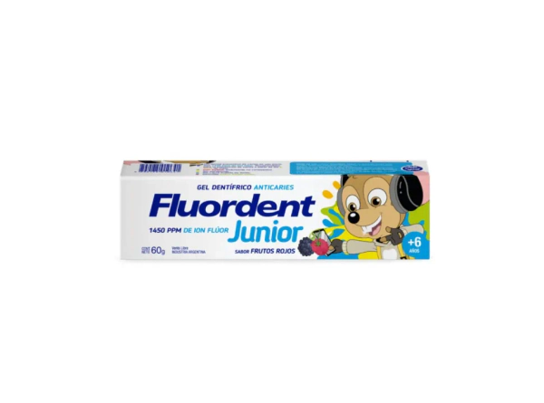 Crema Dental Fluordent Junior +6 Años 60 Gr