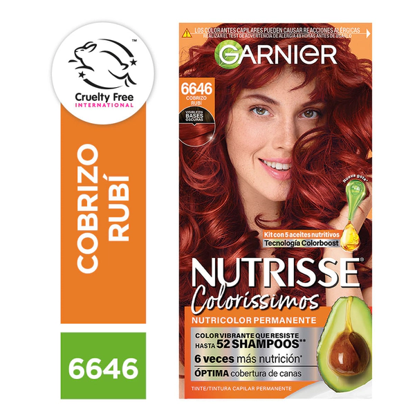 Nutrisse Clásico Kit Completo Coloración Permanente X 45 Gr