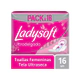 Toallas Femeninas Ladysoft Ultra Delgada Seca x16un