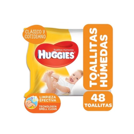Toallas Húmedas Huggies Clásico Y Cotidiano X48Un