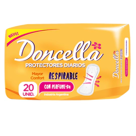 Protectores anatomicos pocket con perfume (20 u)