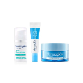 Dermaglós Rutina Facial Ultra Hidratante Sérum Niacinamida