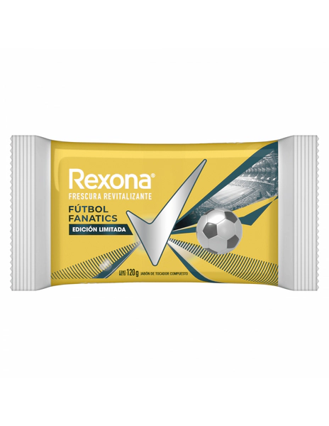 Jabón De Tocador Rexona Futbol Fanatics 120g
