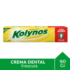 Pasta Dental Kolynos Super Blanco Con Calcio 90 Gr
