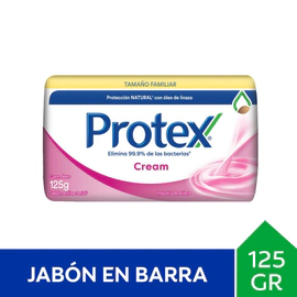 Jabón De Tocador Protex Cream 125 Gr