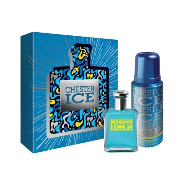 Chester Ice Edt x60ml + Deo 160ml +Estuche