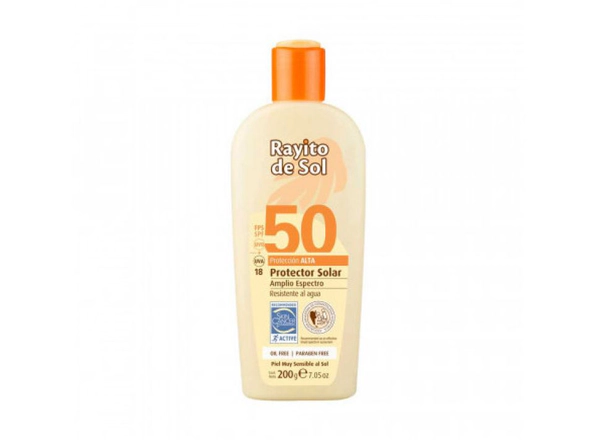 Protector Solar Rayito De Sol Emulsión Fps50 x200ml
