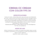 Crema Facial Ultra Age Cc Cream Tono 1 Fps30 X50gr