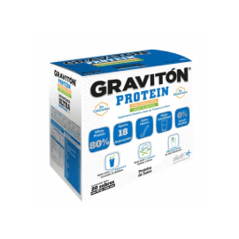 Gravitón Protein Suplemento Nutricional 20 Sobres Sabor Neutro