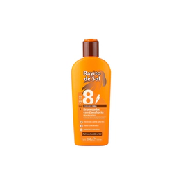 Protector Solar Rayito De Sol Emulsión Bronceador Fps8 Con Z X200Gr