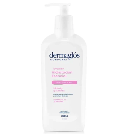 Emulsion Dermaglos Corporal Hidratacion Esencial X300Ml