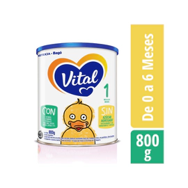 Leche Infantil Vital 1 De 0 A 6 Meses. Polvo 800 Gr